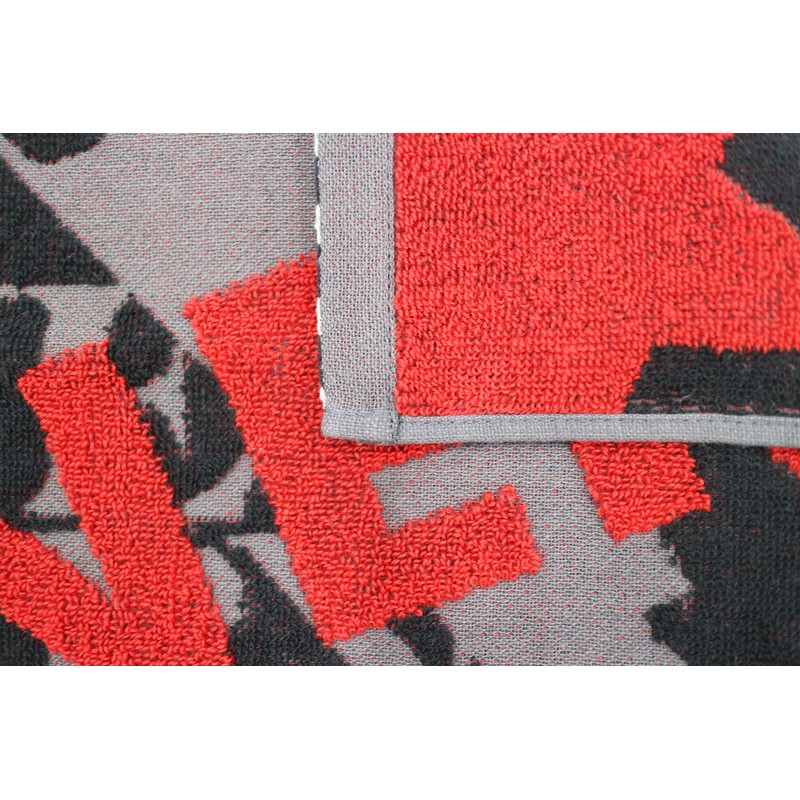 Marushin 4885004000 Carry Towel, Hand Towel, Evangelion Nerfrogo Red, 100%