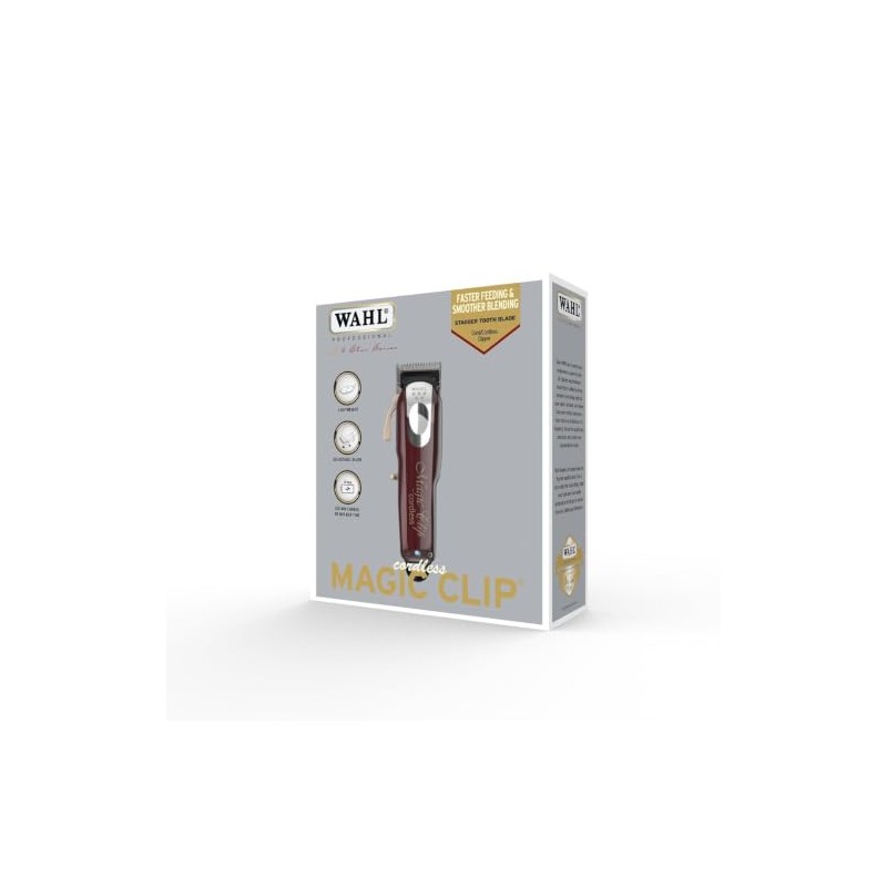 Wahl Professional Cordless Magic Clip, 1 Unit (Pack of 1)