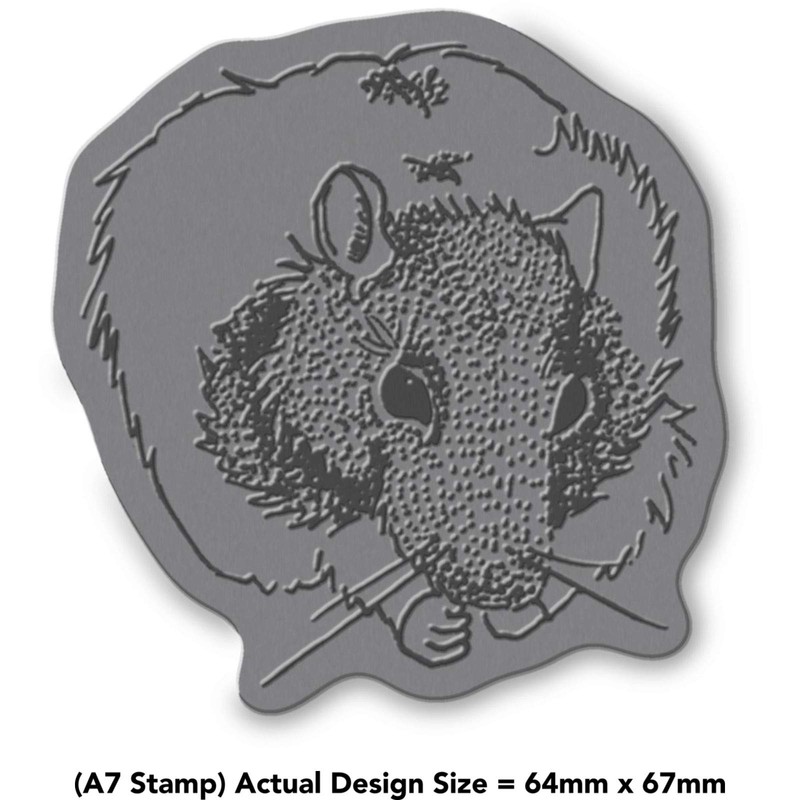 A7 'Rat' Unmounted Rubber Stamp (RS00005822)