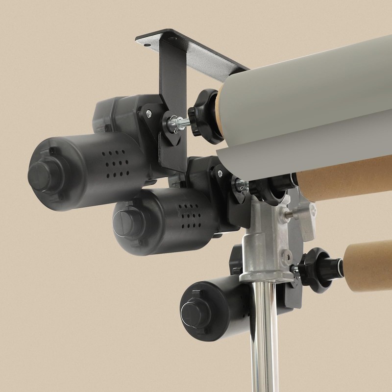 4 Roller Manual Background Support System - Wall Mounting Backdrop