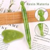 1 Piece Acupuncture Stick 1 Piece Stencil Muscle Relaxation Resin