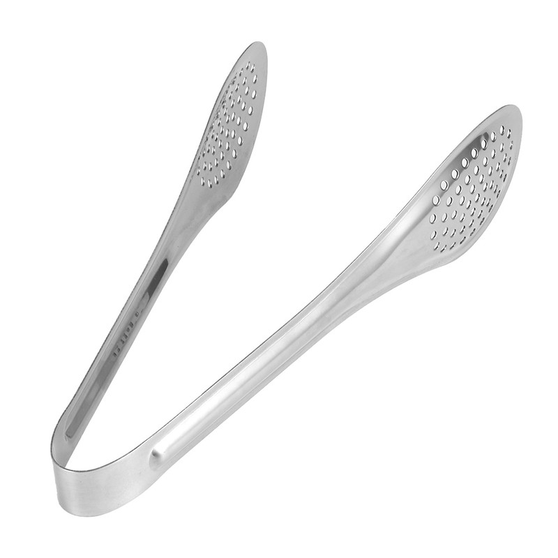 5pcs Multifunction Stainless Steel Food Tong Bread Steak Salad BBQ