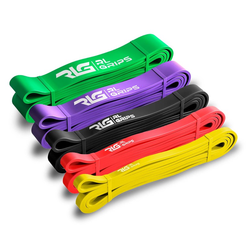 RL Grips® Resistance Elastic Bands for Muscle Building - Fitness
