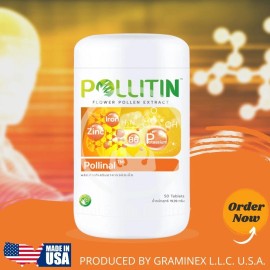 Pollitin Pollinal Nutraceutical Dietary Supplement Graminex Rye Grass Pollen Extract