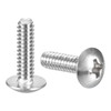 sourcing map #6-32 x 1/2" Truss Head Phillips Machine Screws,