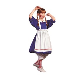 RG Costumes Rag Doll Costume, Child Medium, Blue