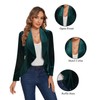 MINTLIMIT Velvet Blazer Jacket for Women Classic Casual Formal Shawl
