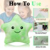 KAHEAUM LED Night Light UP Glow Star Pillow for Kids