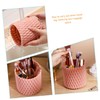 FOMIYES 2pcs Makeup Brush Bucket Rotatable Vanity Brush Organizer and