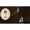 SENLAN LED Shapeable Spotlight with Adjustable Stand, Spotlight for Gallery,
