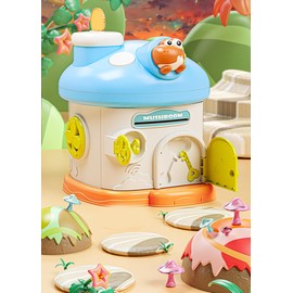 Piggy Bank, Rabbit Mushroom Money Bank, Coin Bank for Girls and Boys, 9 Inch Piggy Banks, Hot Gifts for Birthday, Easter, Christmas