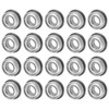 M METERXITY 20-Pack F686ZZ Flanged Ball Bearing, 3 x 7