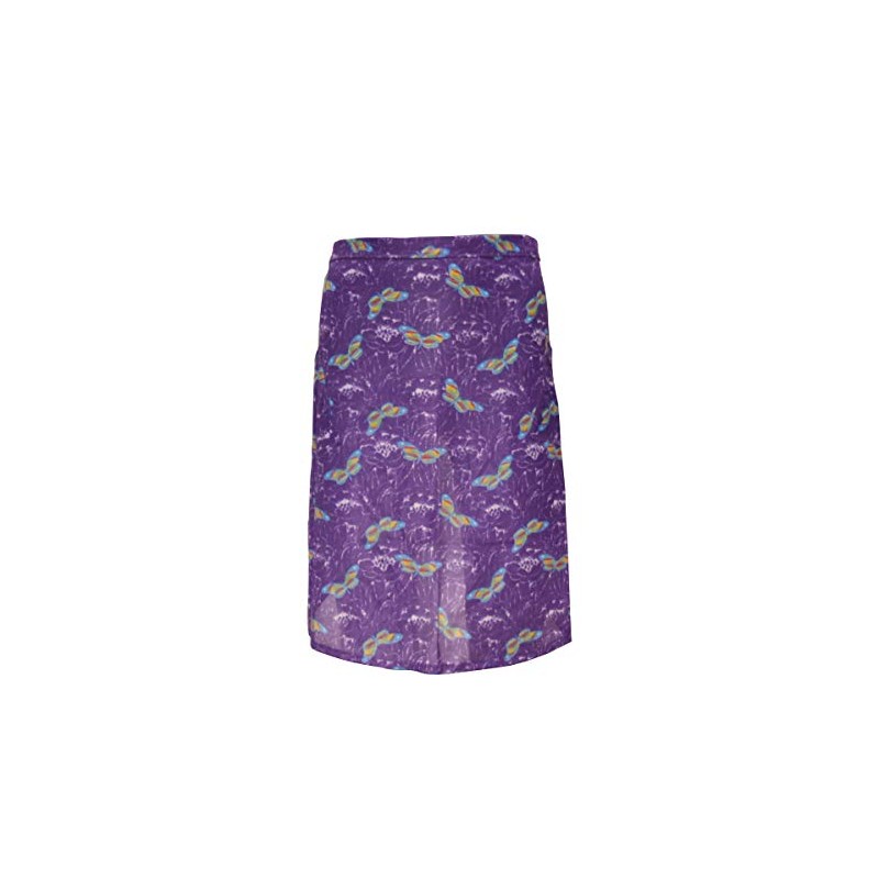 Half Apron Dederon Various Colours Front Tie Apron Polyester, purple