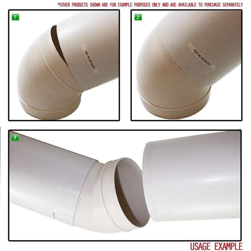 Kair 45 Degree Elbow Bend 150mm - 6 inch Round