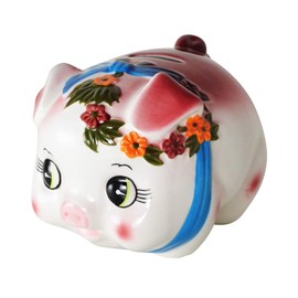 Piggy Bank Piggy Bank in Pink Small – sl-61 a