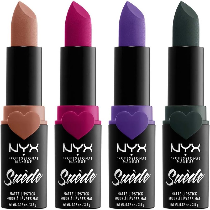 NYX Professional Makeup, Suede Matte, Labial en Barra Mate, Tono