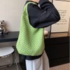 Clapoyis Large Capacity Knit Tote Bag, Shoulder Bag, Crochet
