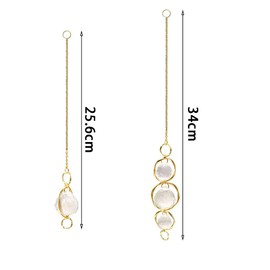 Pack of 2 Sun Catchers Crystal Window Decoration Light Catcher Sun Crystal for Hanging Window Decoration Sun Catcher Craft Garden Wind Chimes Hanging Decoration Outdoor Light Window Sun Catcher