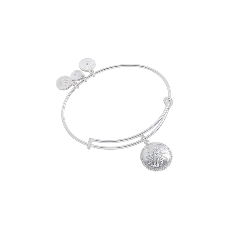Alex and Ani Sand Dollar Charm Bangle