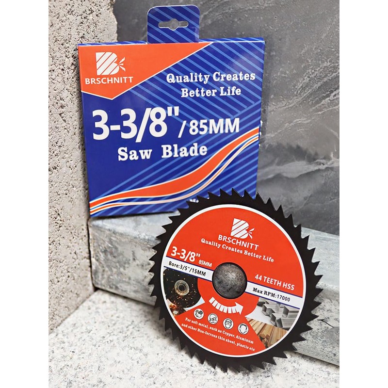 HSS Circular Saw Blade 3 3/8inch - BRSCHNITT 5pcs 44T