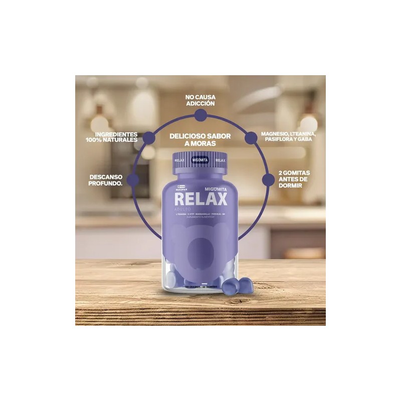 Migomita Relax Adulto Gomitas 180g