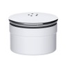 Universal Outlet Chrome Shower Trap - 90mm Shower Drain, Easy