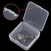 Aoktorkit 5PCS Square Transparent Plastic Organizer;5.4 * 5.4 * 2cm