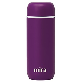 Mira 7 oz Insulated Small Thermo Flask | Kids Vacuum Insulated Water Bottle | Leak Proof & Spill Proof | Iris