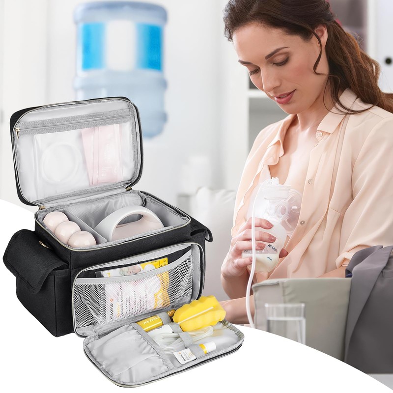 Breast Pump Bag Compatible with Spectra S1 and S2, Breast