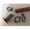 GenExhaust Compatible with Honda EU6500iS/EU7000iS Generator 1" Silicone tubing Exhaust