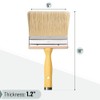 Bates- Deck Stain Brush, 5 Inch, Stain Brushes for Wood,