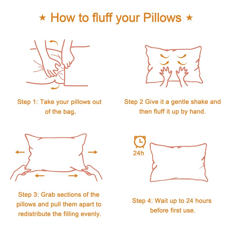 NTBAY Tiny Pillows, Down Alternative 7"x11" Microfiber Mini Pillow for