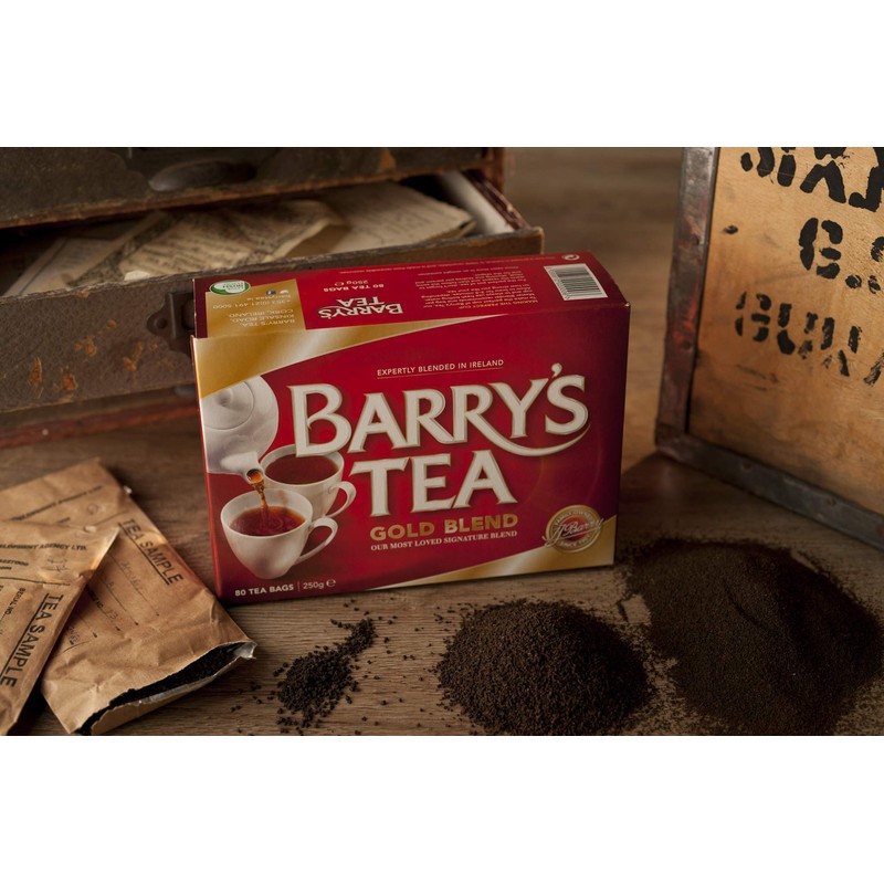 Barry's Tea Gold Blend 80ct 3-Pack (240 Teabags), Direct from