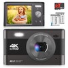 Digital Camera, FHD 4K Kids Camera 48MP Point and Shoot