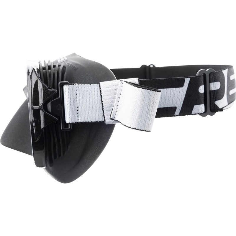Cressi Fiji Unisex Adult Snorkel Mask, Black/Black, One Size