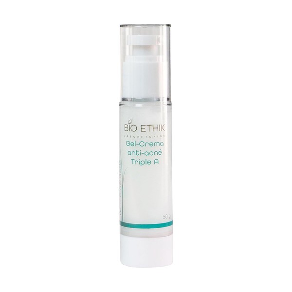 Bio Ethik Gel Crema Anti Acne Triple A para Pieles