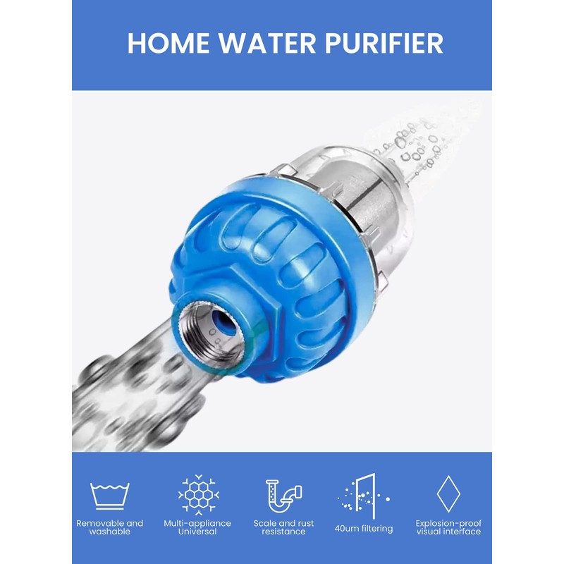 Water Sediment Pre Filter (40Micron - 3/4") SUS304 Stainless Steel