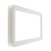 cyclingcolors Window Rectangular Clip On Porthole White PVC Garage Doors