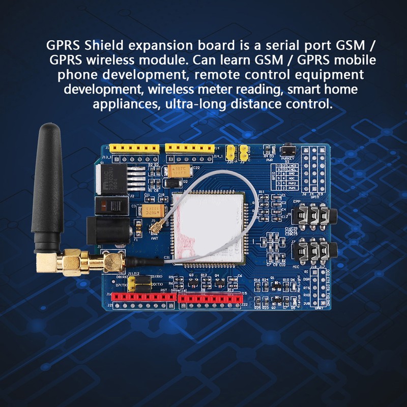 GPRS/GSM Shield Development Board Quad Band Module With Antenna
