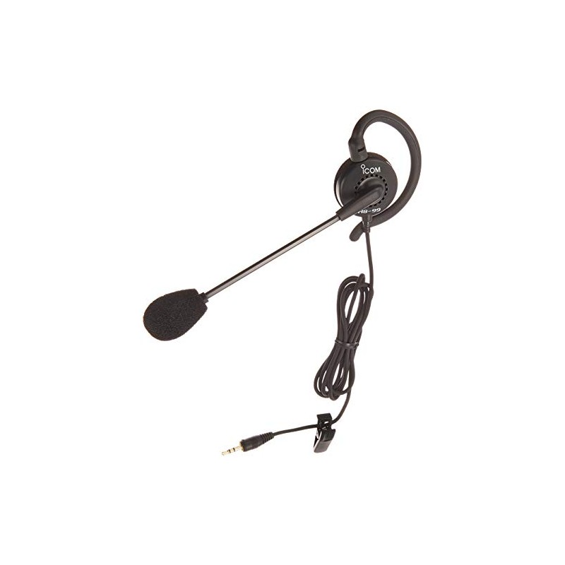 ICOM HS-99 in-Ear Earphone Microphone VS-2L/VS-2SJ etc. Required Black