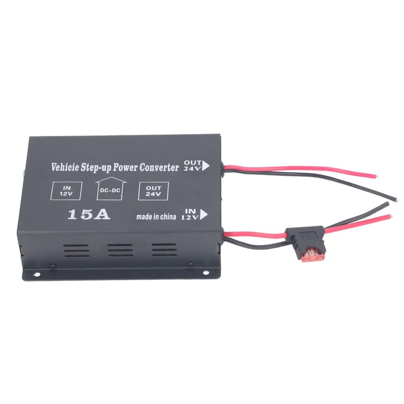 12V to 24V Voltage Converter 15A DC to DC Step