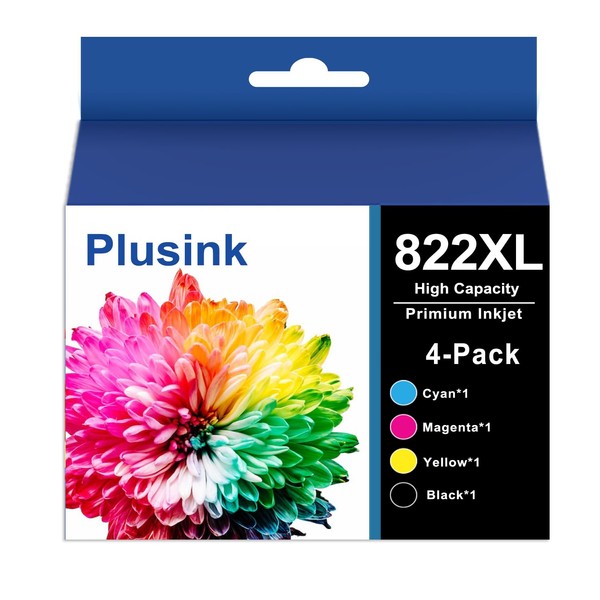 822XL Remanufactured Ink Cartridge Replacement for Epson 822XL Ink Cartridges