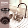 Retisee 2 Pcs Kitchen Sink Stopper Strainer Stainless Steel Drain