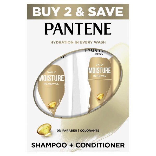 Unbranded Pantene Pro-V Daily Moisture Renewal Shampoo and Conditioner Set