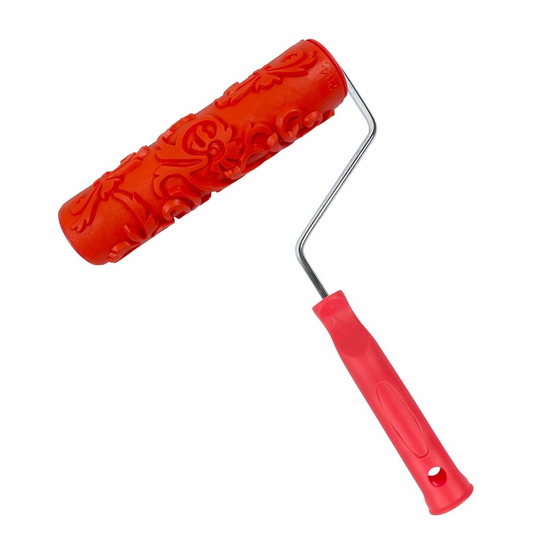 Hanroy 7'' Patterned Paint Roller for Wall Decoration Classic Brick