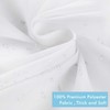 Carttiya Anti-Mould Shower Curtain, EVA Bath Curtain, No Odours, BPA-Free,