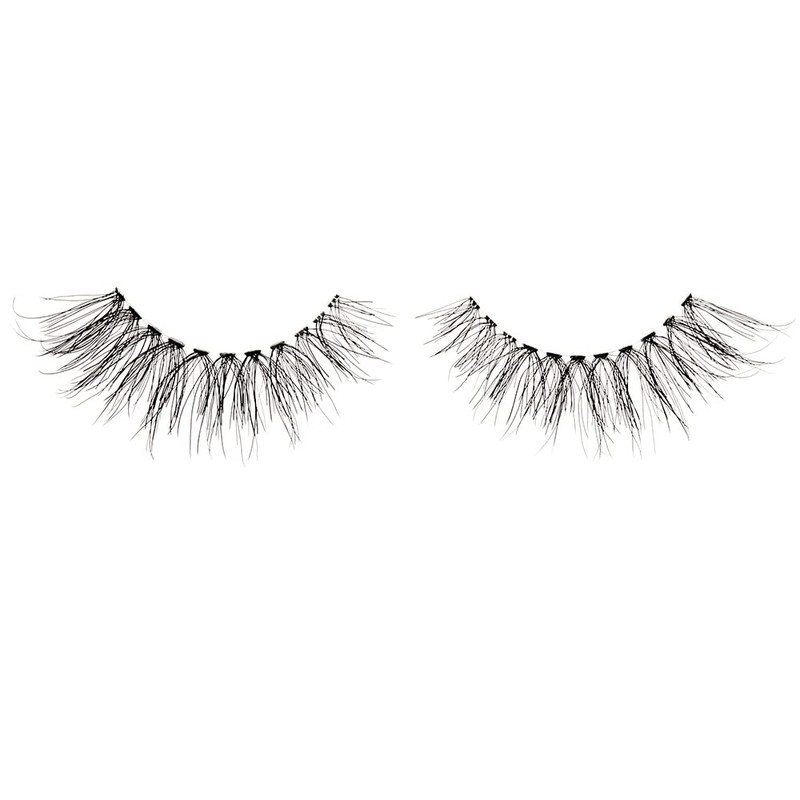 Ardell False Eyelashes Wispies 703 Black Feathered Lash Crisscross Layers
