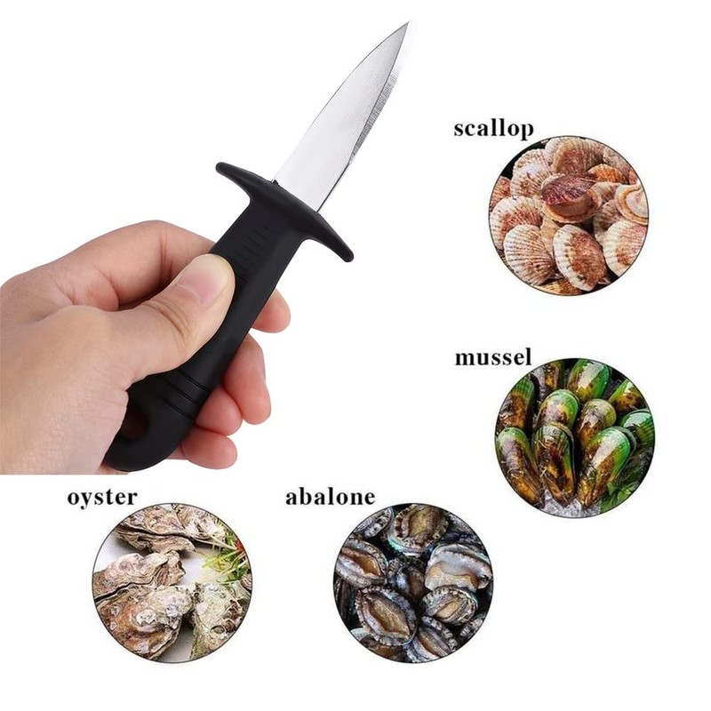 32 PCS Seafood Tools Include Crab Crackers, Seafood Scissors,Oyster Knife,