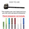 Fashion Base Eyeliner Pencil, 12 Colours Eyeliner, Professional Highlighter Eye