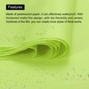 MECCANIXITY 100 Sheets Light Green Waterproof Tissue Paper 20x14 Inch
